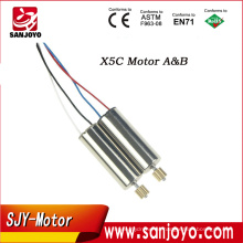 SYMA X5C / X5 repuestos motor motor AB quadcopter motor RC drone piezas de repuesto rc quadcopter motor motor